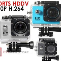 Kamera Sport 12mp Hd 1080 P Anti Air (No Wifi) FREE TONGSIS