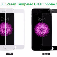 Jual Tempered Glass Iphone 6 LOCA Full Screen WHITE Murah