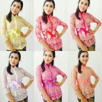 KEBAYA PEPLUM MODERN CASUAL WISUDA/ PESTA/ TUNANGAN/ MURAH