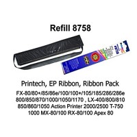 Printech Ribbon pack refill, 8758 for LX 300 LX 800 (pita printer)