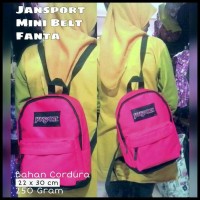 Jual TERMURAH TAS RANSEL JANSPORT MINI BELT FANTA WANITA LAKI-LAKI Murah