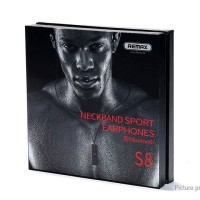 Jual Bluetooth Remax Rb-S8 Neckband Sport Earphones Stereo In-Ear Original Murah