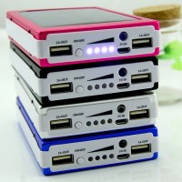 Jual PowerBank Solar Tenaga Surya Matahari dengan Lampu 20LED Murah