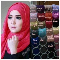 Jual Pashmina Ombre Glitter Rawis Murah