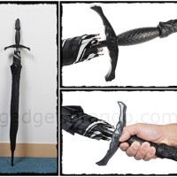 Jual Samurai Umbrella - Payung Pedang Golf Fiber Hitam Mobil Unik Besar Murah