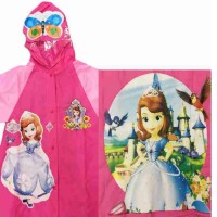 Jual Jas Hujan Anak Karakter Princess Sofia / Kids Raincoat JH25S Murah