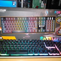 Jual Keyboard Gaming Gamers Rexus K9RGB Fortress Murah