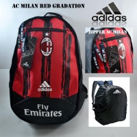 Tas ransel adidas ac milan mootle gradation free rain cover Baru | Tas