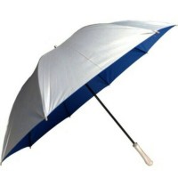 Jual SUPER MURAH!!! PAYUNG GOLF SILVER POLOS LAPISAN WARNA BIRU Murah