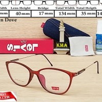 frame kacamata lensa minus levis kacamata levis frame korea elastis