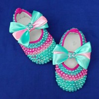 Jual sepatu pernik bayi lucu / shoes baby prewalker motif Murah