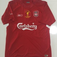Jual jersey retro grade AAA thailand liverpool home final istanbul 2005 Murah