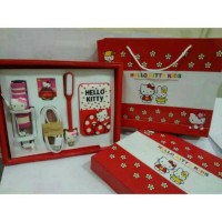 Jual Promo Paket Hemat Power Bank Hello Kitty 4 in 1 Cocok Untuk Kado Murah