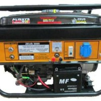 genset bensin generator pembangkit listrik lakoni zeus 3000