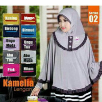 Jual Jilbab / Hijab Kamelia Lengan Murah