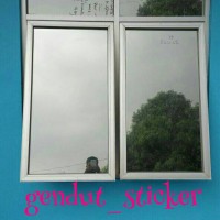 Jual sticker/stiker kaca /kaca film cermin/one way Murah