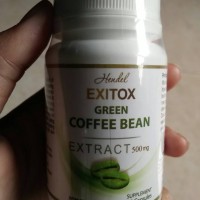 Jual Obat Pelangsing Herbal Alami Exitox Green Coffee Bean Murah