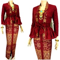 Jual Batik Wanita Modern Batik Peplum Kebaya Pesta Kebaya Bali Murah