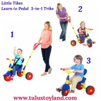 Jual Sepeda Little Tikes Learn to Pedal 3 in 1 Trike Murah