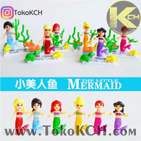 Jual Exclusive Lego/Brick Action Figure Mermaid No M1004 Merk JLB (1 SET) Murah