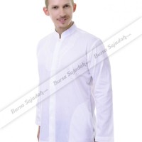 Baju Busana Koko Muslim Panjang Laki laki Warna Putih - Arzani Sykava