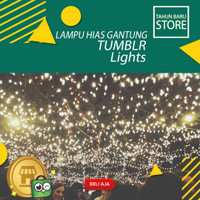 Jual LAMPU TWINKLE LED GANTUNG HIAS DEKORASI TUMBLR LIGHTS NATAL 10 M Murah