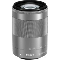 Lensa Canon EF-M 55-200mm STM Silver 55-200 mm Garansi Resmi Datascrip