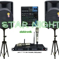 Paket Sound System Outdoor Indoor (15 inch) Ashley Yamaha