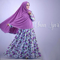 Hijab Modern Alvina Syar'i 2in1 ( Gamis Busui + Jilbab Bergo ) Limited