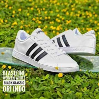 SEPATU KETS WANITA ADIDAS WHITE ORIGINAL INDO