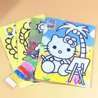 Jual buku gambar pasir buku gambar pasir, buku mewarnai anak-anak Murah