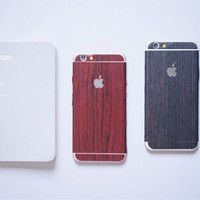 Jual case wood sticker for iphone 4/4s 5/5s 6/6s 6+/6s+ 7 7+ - VnR Store Murah