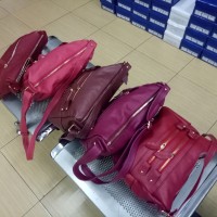 tas kulit asli wanita selempang sling bag model papilon fossil
