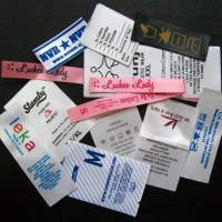 Jual Sablon Label/Tag pita Satin Murah