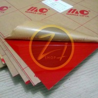 AKRILIK LEMBARAN ACRYLIC SHEET MERAH mika acrilik acrylik akrilic