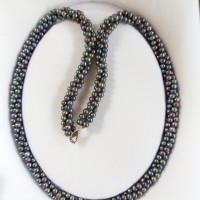 Kalung Mutiara Air Tawar / Mutiara Lombok / Rodium