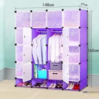 Jual lemari portable wardrobe baju pakaian sepatu kotak plastik anti debu Murah