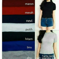 Jual Turtleneck polos Murah