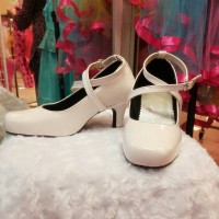 Jual Sepatu High Heels anak putih Murah