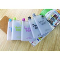 Jual Memo bottle 380ml Botol minum Flat Sport Murah