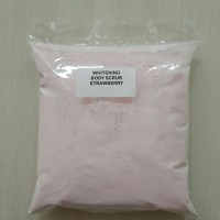 Jual Whitening Body Scrub ( Lulur Bubuk) Strawberry 1kg Murah
