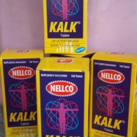 Kalk Nellco(calsium 500mg) isi 100 tablet