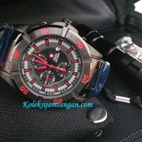 JAM TANGAN PRIA ROYAL ARMY RA07 HITAM MERAH ORIGINAL MURAH