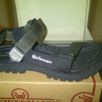 Sandal Gunung Pria, Weidenmann Climber 02 Black Olive