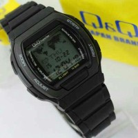 Jual Jam Tangan Databank QQ Q&Q MMW3P Original MMW3 Hitam Murah