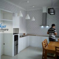 Jual Kitchen set Minimalis / lemari dapur hpl Murah