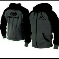 Jual jaket zipper hoodie sweater EIGER KOMBINASI Murah