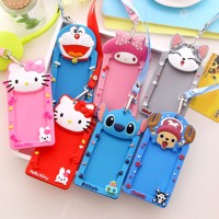 Jual Name Tag Tempat Kartu ID Card Holder Luggage Label Bagasi Kartun Lucu Murah