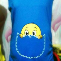 baju hamil lucu baby pocket new colour