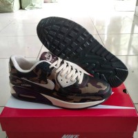 Murah Sepatu Nike Air Max 90 Camo Army Men, Hijau Cream.